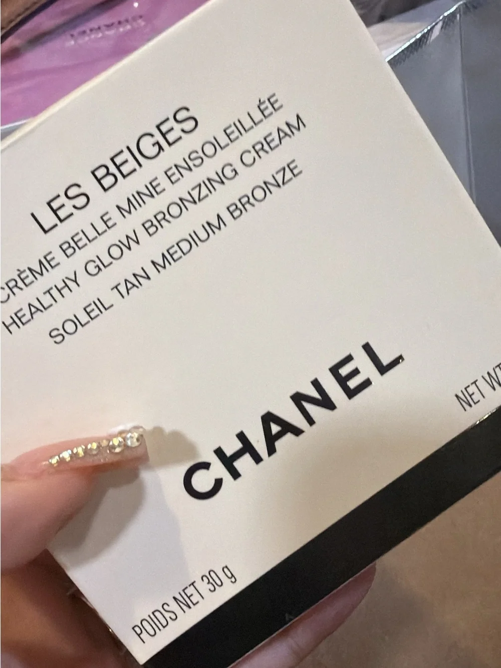 CHANEL Les Beiges Healthy Glow Bronzing Cream - Medium Bronze (Tan/Bronze)